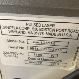 2013 Candela Mini GentleYag