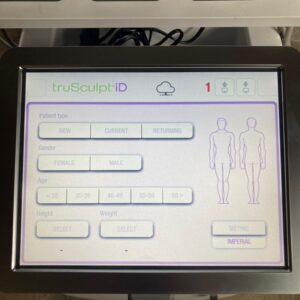 2021 Cutera Trusculpt iD - Screen